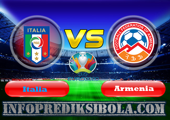 Prediksi Skor Italia vs Armenia 19 November 2019