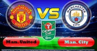 Manchester United vs Manchester City Carabao