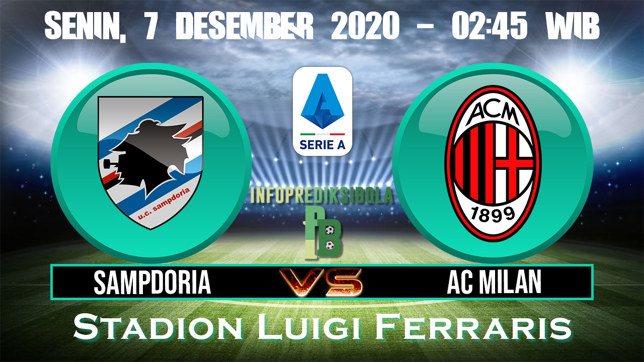 Prediksi Skor Sampdoria vs AC Milan