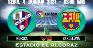 Prediksi Skor Huesca Vs Barcelona