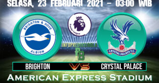 Prediksi Skor Brighton vs Crystal Palace