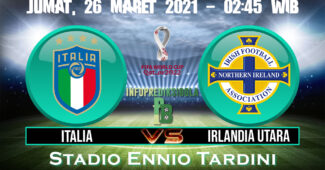 Prediksi Skor Italia vs Irlandia Utara