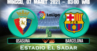 Prediksi Skor Osasuna vs Barcelona