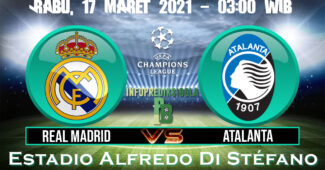 Prediksi Skor Real Madrid vs Atalanta