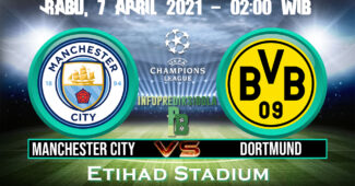 Prediksi Skor Manchester City vs Borussia Dortmund